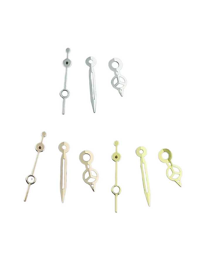 Goutent Uhrenzeiger, Silber, Roségold, Grün leuchtend, Unisex - Bild 3