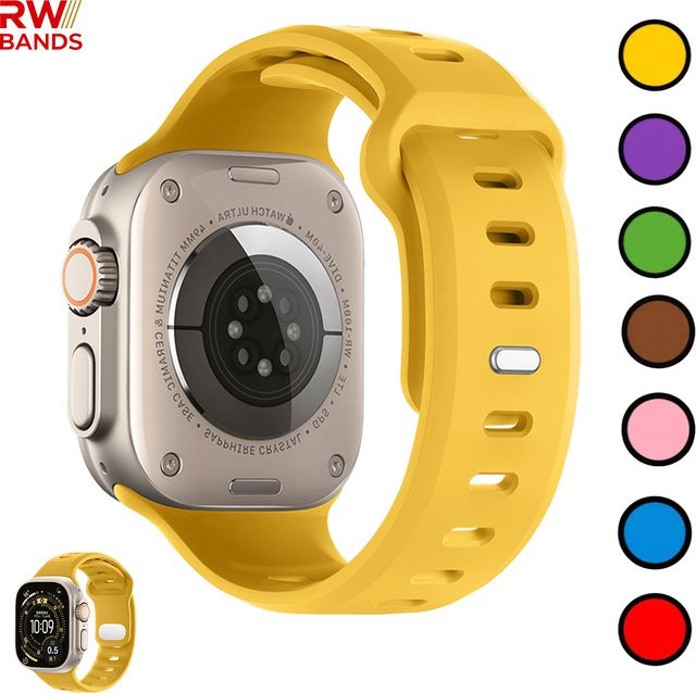 RWBANDS Uhrenarmband Silikon, Unisex - Bild 1
