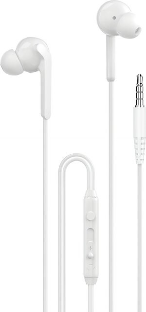 Dudao X3+ In-Ear Kopfhörer mit 3,5 mm Klinkenanschluss und Freisprecheinrichtung in Weiß - Bild 1