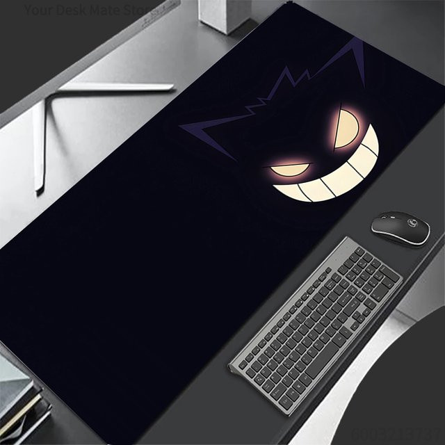 Varmilo XXL Gaming-Mauspad im Japanischen Anime-Design für PC und Laptop, Schwarz - Bild 1