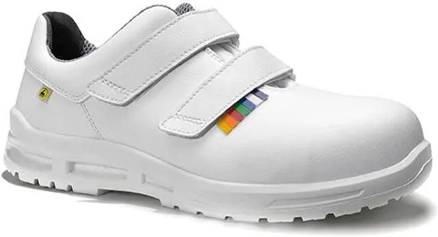 Elten Sicherheitshalbschuh Brayden Xxtm White Strap Low ESD S3 in Weiß, Größe 44 - Bild 1