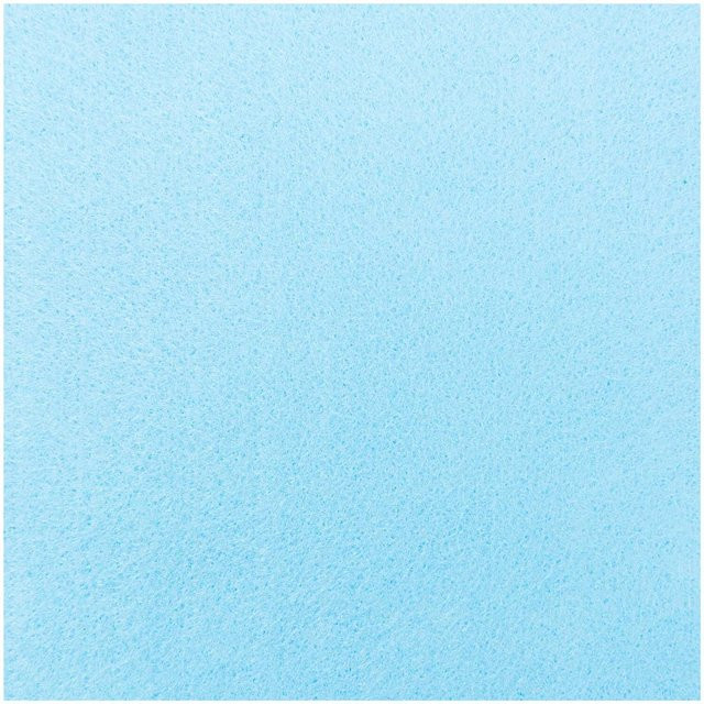 Rico Design Filz-Platte Hellblau B: 30 cm, T: 20 cm, H: 0,1 cm - Bild 1