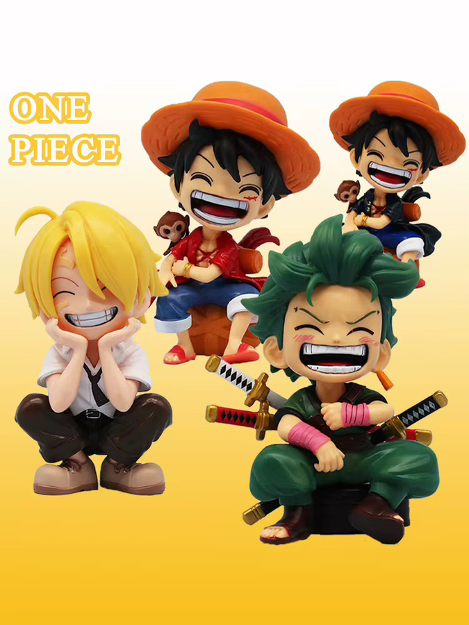 Bandai One Piece Anime-Figuren, 5-teiliges Set, Kunststoff - Bild 6