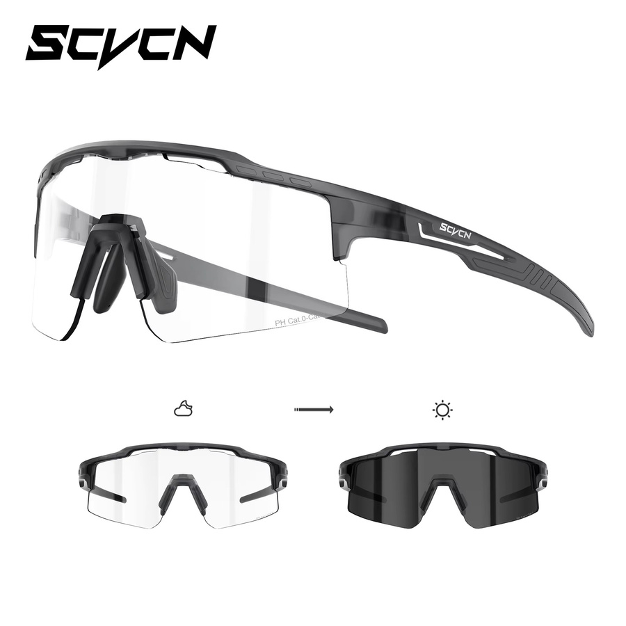 SCVCN Sportsonnenbrille photochrome, Unisex, Kunststoff - Bild 6