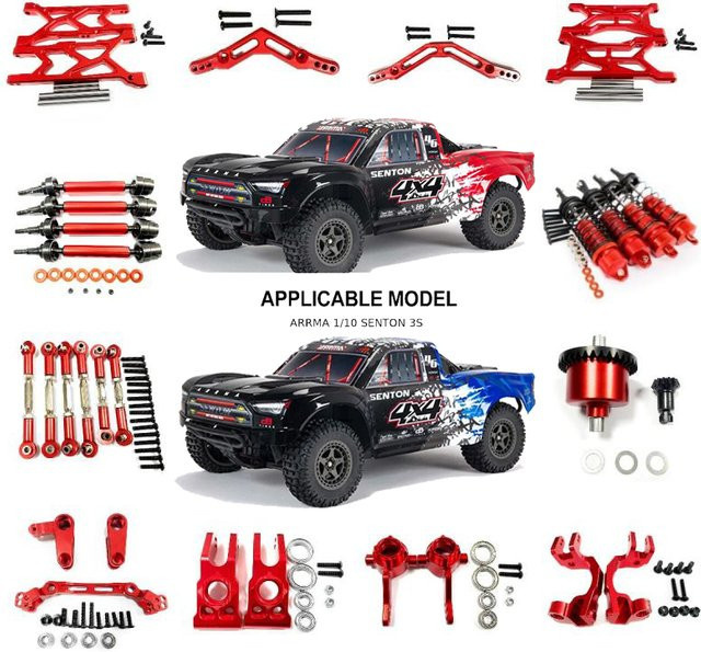 Rcgofollow Metall Upgrade Zubehör, Rot - Bild 1