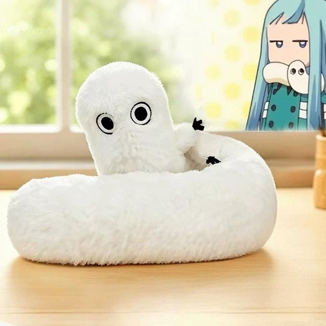 Yiran toy Hexenhut Atelier Fudeworm Plüschtier, Weiß, ab 18 Jahre - Bild 1