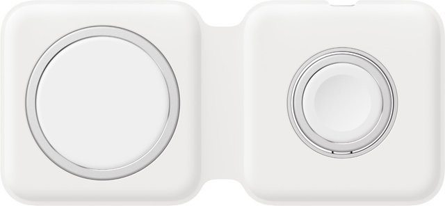 Apple MagSafe Duo Ladegerät mit USB-C in Weiß - Bild 1