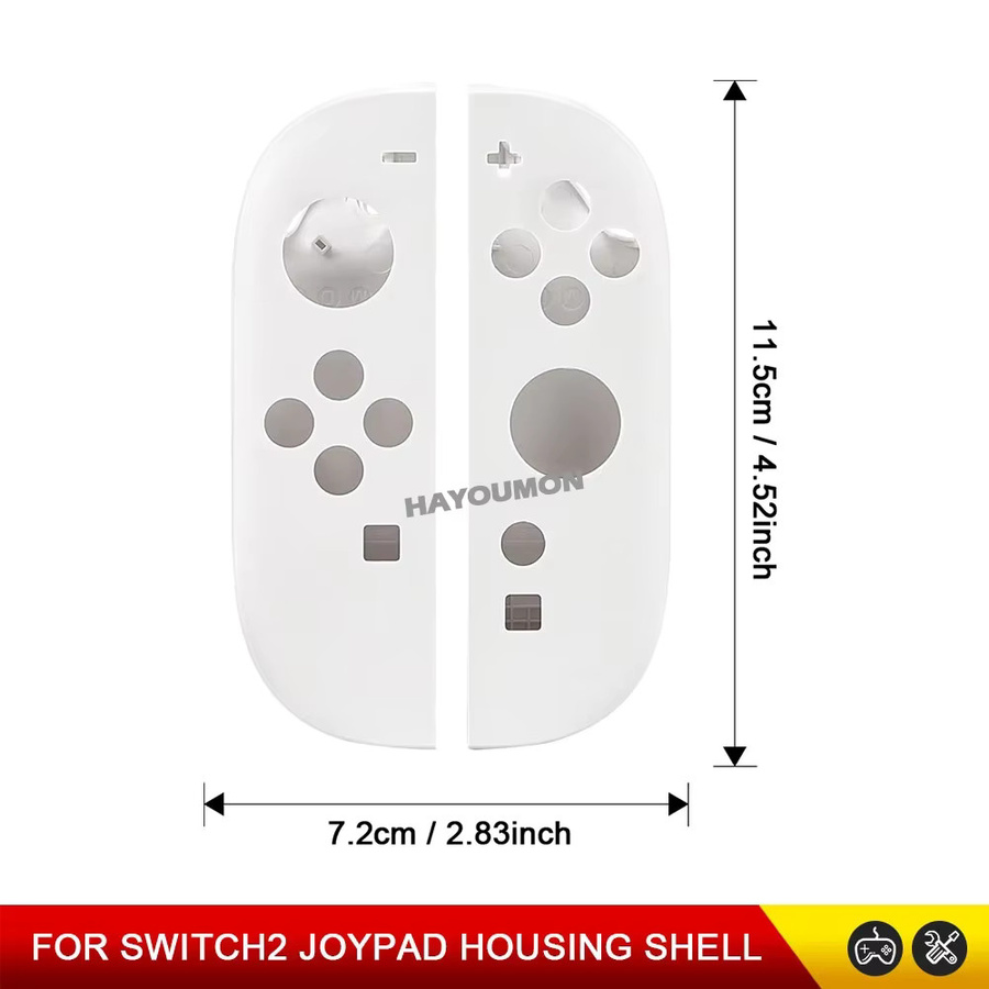 HeroAngel Schutzhüllen für Nintendo Switch JoyCon Controller Ersatzgehäuse in Weiß - Bild 5