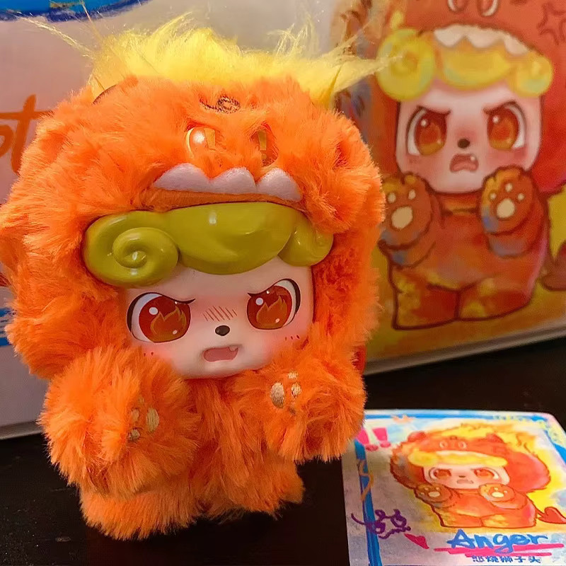 Jotoys Q Baby Emotional Hairy Monster Blind Box, Puppenanhänger, Fantasy, Plüsch / Textil - Bild 4