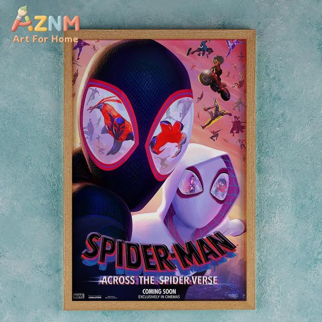 Spider-Man: Across the Spider-Verse 2023 Filmplakat Wanddekoration von KAYOU in Mehrfarbig - Bild 1