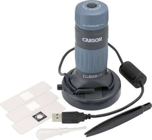 Carson Optical MM-940 Digital-Mikroskop in Grau - Bild 1