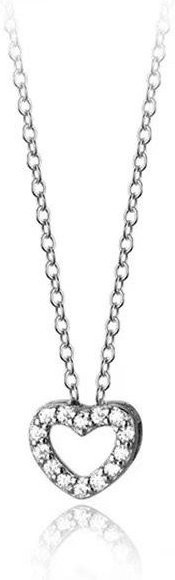 Lucky Star Jewelry Halskette, 925 Silber, Zirkonia, Damen - Bild 1