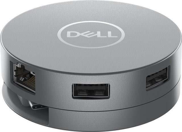 Dell Multiport Adapter DA305 6in1 USB-C Hub mit HDMI und DisplayPort in Grau - Bild 1