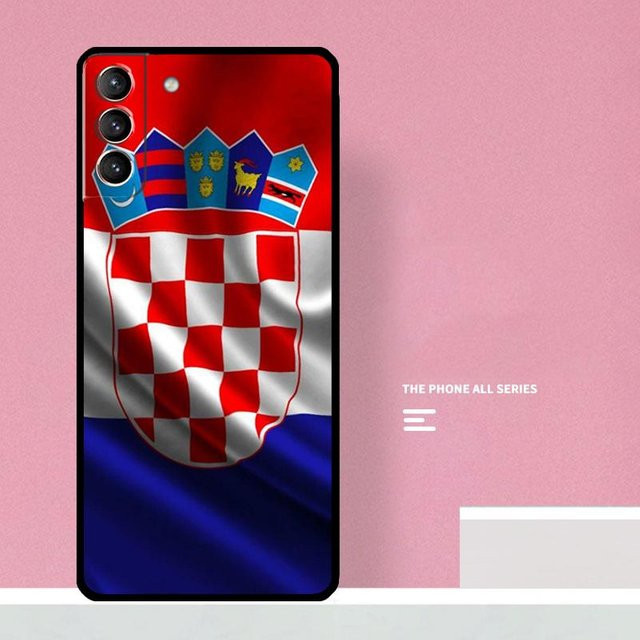 Handyhülle mit Kroatien Flagge für Samsung Galaxy S25 S26 Ultra S24 S23 S22 S21 S20 S10 Plus S25 FE in Multicolor - Bild 1