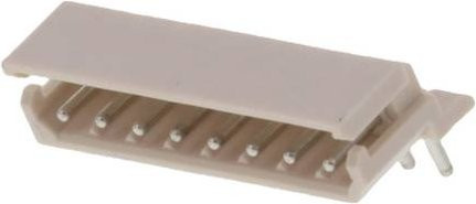 Molex Einbau-Stiftleiste Standard 8-polig in Weiß mit 2,5 mm Rastermaß - Bild 1