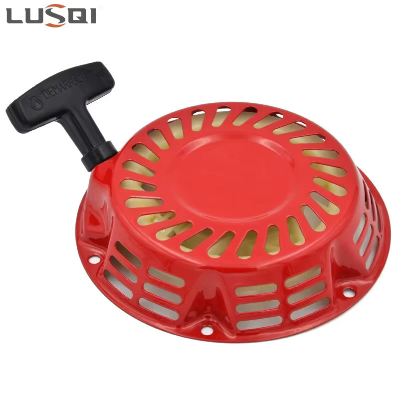 LUSQI Rückstoßstarter-Set in Rot für Honda GX120-GX200 168F 170F 163CC 196CC Motoren und Rasenmäher inklusive Griff - Bild 2