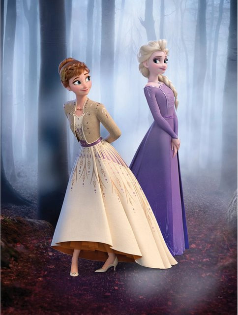 Komar Wandbild Frozen Wood Walk Kinderwelten bunt B/H: 30 x 40 cm - Bild 1