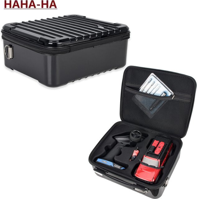 MALOM RC Kunststoff-Aufbewahrungstasche, wasserdichte Tragetasche, Umhängetasche für 1/24 RC Crawler Car SCX24 Zubehör - Bild 1