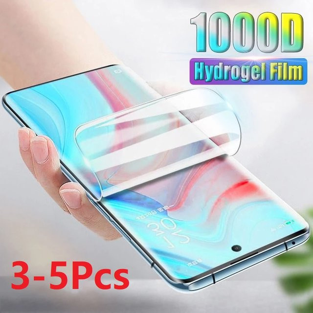 3-5 Stück Hydrogel Displayschutzfolie für Vivo iQOO U1x Z1 V17 Neo 3 V20 SE Y20 Y20i Y12 Y17 Y19 U3x in Transparent - Bild 1
