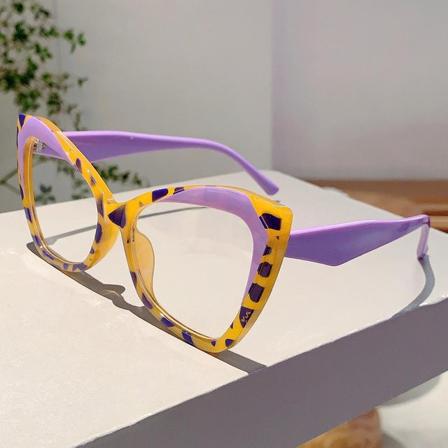 Dote Korrektionsbrille Cat Eye, Kunststoff, Mehrfarbig, Damen - Bild 1