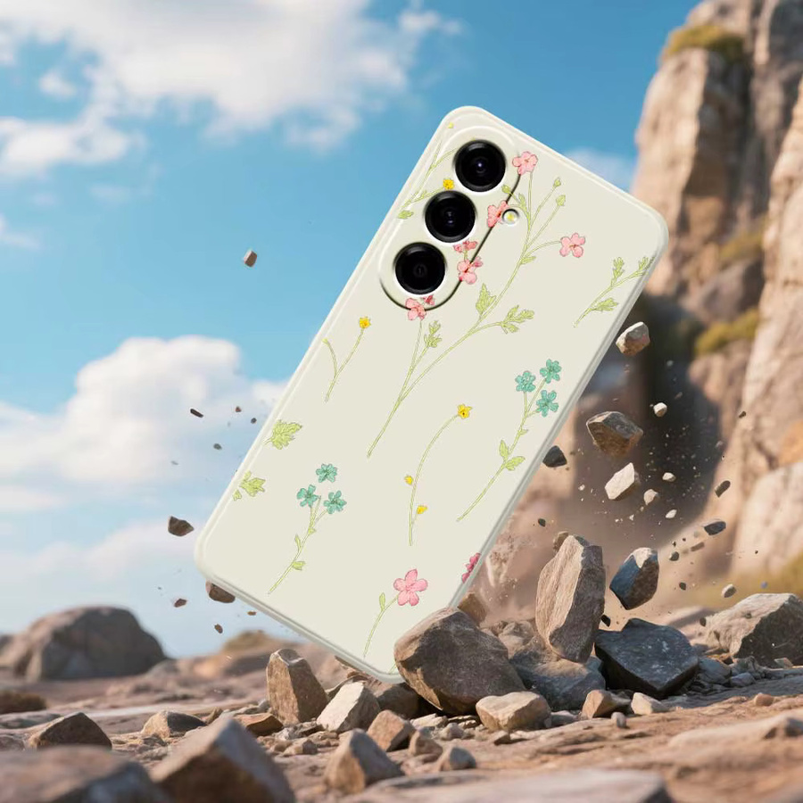 Florale Handyhülle Soft Cover für Samsung Galaxy A56 A55 A54 A53 A52 A51 A35 A34 A32 A31 A23 A22 5G 4G - Bild 2