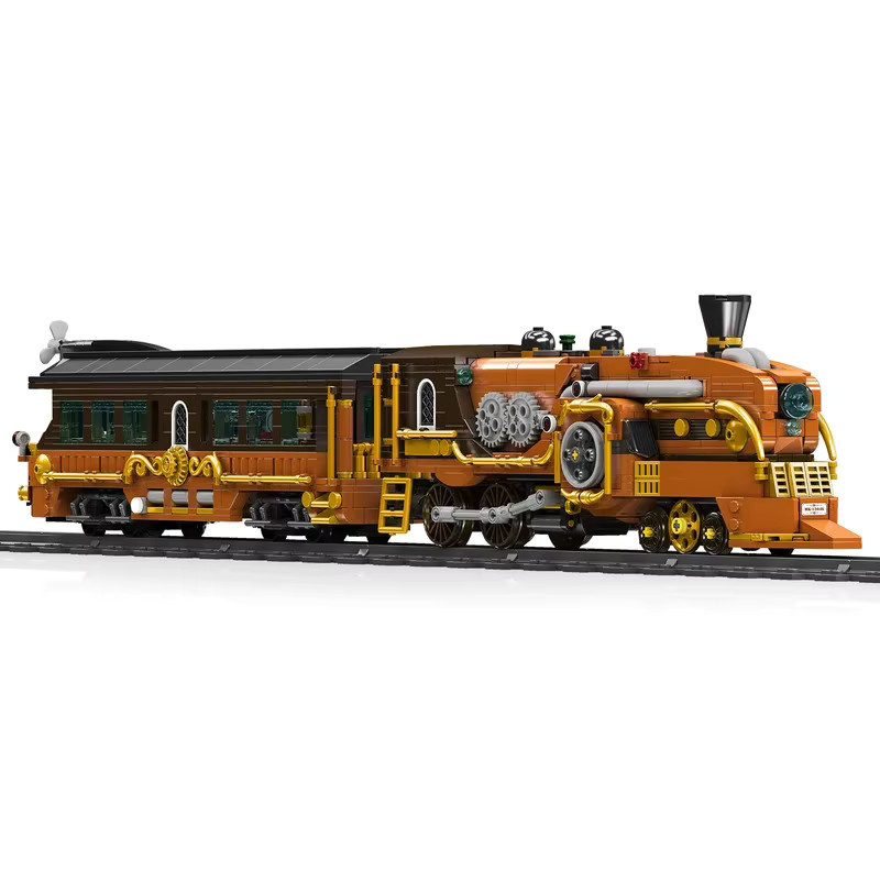 Mould King 12046 Steampunk-Lokomotive, Baustein, APP-Steuerung - Bild 2