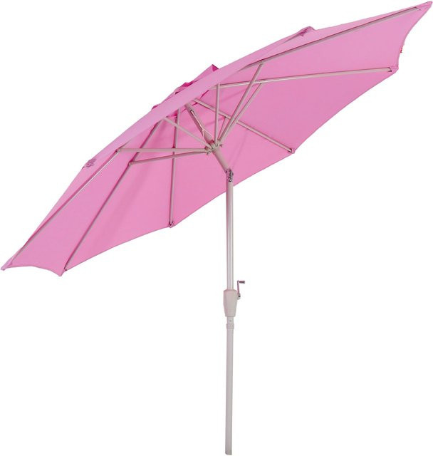 MCW Sonnenschirm Asti neigbar aus Polyester und Alu in Flieder, Durchmesser: 300 cm - Bild 1