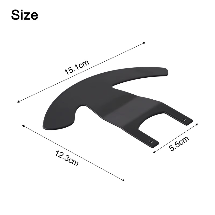 2er-Set Heavy Duty Paddle Shifter Upgrade für Logitech G29 und G920 Lenkrad, konkave Schaltschifter in Schwarz - Bild 5