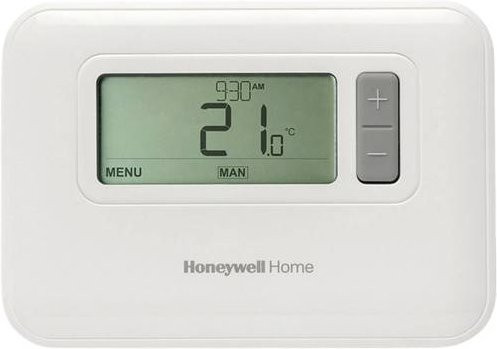 Honeywell Home T3C110AEU Home T3 Wandthermostat mit Tages- und Wochenprogramm in Weiß - Bild 1