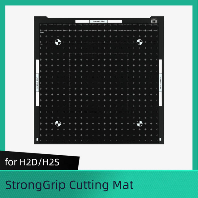 H2D/H2S LightGrip/StrongGrip Schneidematte Upgrade Kit für Bambu Lab Laser in Schwarz - Bild 1