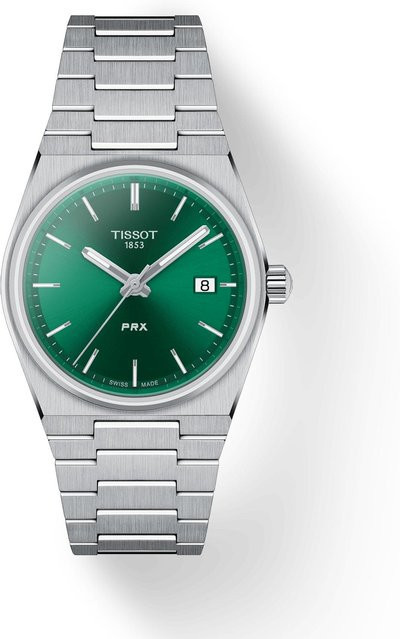 Tissot Armbanduhr Edelstahl, Quarz, Grün, Herren - Bild 1