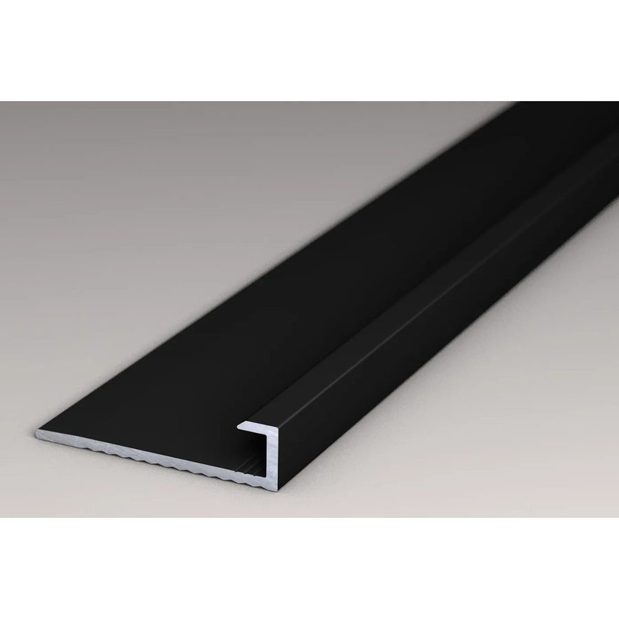 Kronoflooring C-Profil Rock the Wall Aluminium Schwarz 265 cm - Bild 2