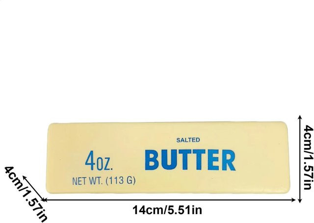 Antistress Butter-Stift Fidget Spielzeug Squishy, elastischer Käse-Stift - Bild 1