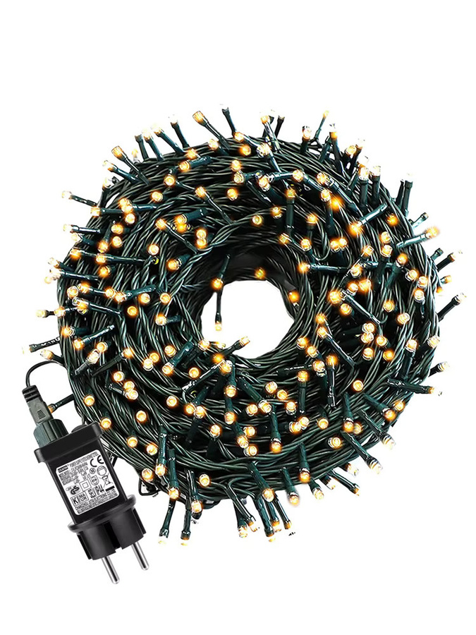 MALITAI LED Weihnachts Lichterkette Wasserdichte Dekorative Girlande für Garten und Hochzeit - Bild 5
