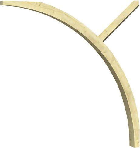 SKANHOLZ Einfahrtsbogen aus Holz in Braun und Beige, Breite: 78,5 cm - Bild 1
