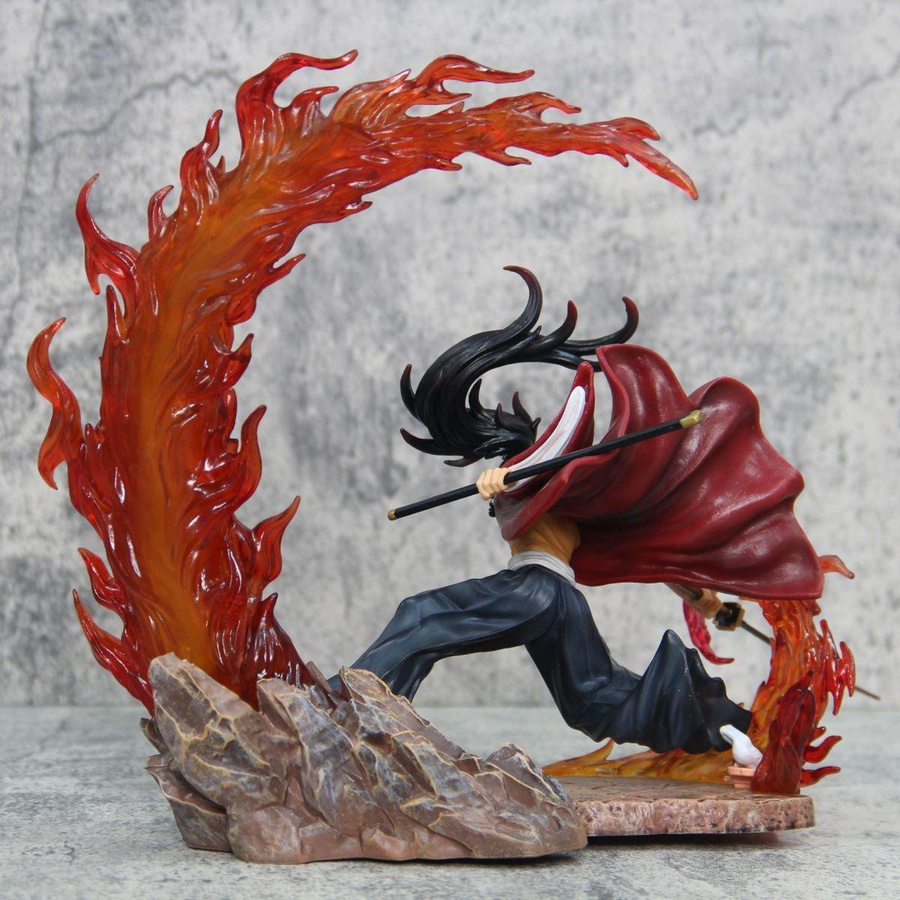 Yiran toy 1 Demon Slayer Tsugikuni Yoriichi Actionfigur mit Licht PVC - Bild 2