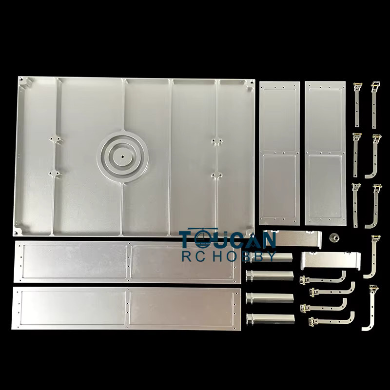 LESU Metall Auto Eimer Cargo Box, 1:14, Zubehör, Grau, ab 14 Jahren - Bild 3
