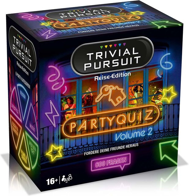 Winning Moves Trivial Pursuit Partyquiz Vol 2, Quizspiel, ab 14 Jahren - Bild 1