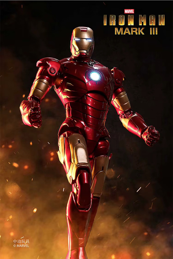 ZDTDS Marvel Iron Man MK3 Action Figur, 1/10, Einzelfigur - Bild 2