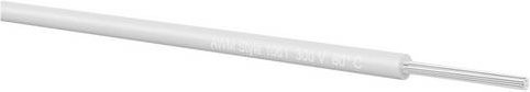 Kabeltronik Schaltlitze 1 x 0,14 mm² Weiß 500 m - Bild 1