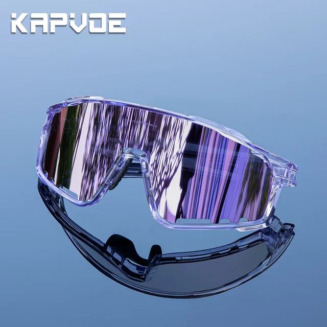 Kapvoe Sportsonnenbrille, Vollrand, Kunststoff, polarisiert - Bild 1