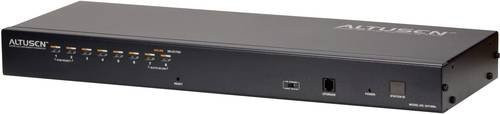 ATEN Altusen KH1508A KVM-Switch mit 8 Ports für VGA, USB und PS/2, Rackmontierbar, Schwarz - Bild 2
