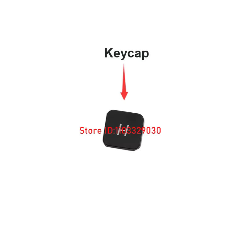 WASD Ersatz-Tastenkappe mit Scherenclip-Scharnier für Acer Nitro 5 AN515-54 AN515-43 AN515-44 AN517-51 AN517-52 AN517-54 AN715 in Schwarz - Bild 2