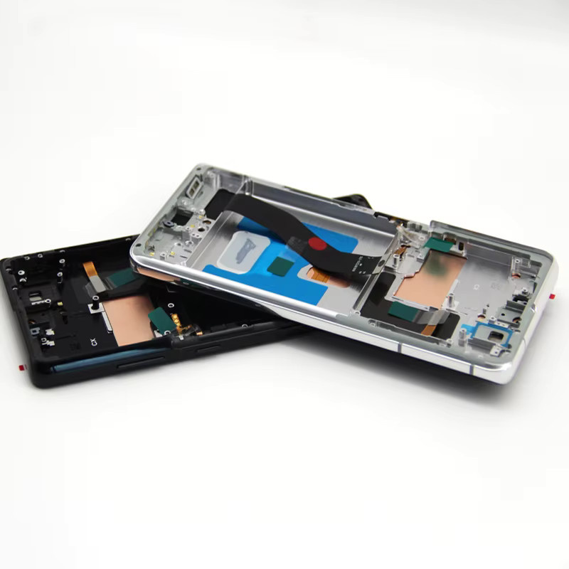 Samsung AMOLED LCD Display mit Touchscreen Digitizer für Galaxy S21 Ultra 5G in Schwarz - Bild 3