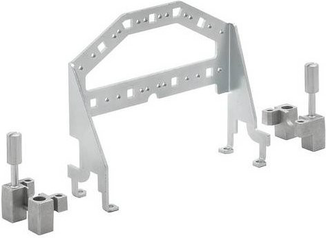 Weidmüller Griffblech HDC GRIP PANEL 8 ADAPT COM in Silber - Bild 1