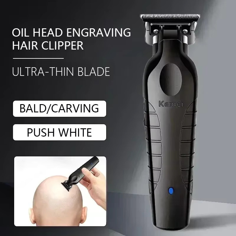 Kemei Haarschneidemaschine mit USB-Aufladung und Zero-Cut-Klinge - Bild 2