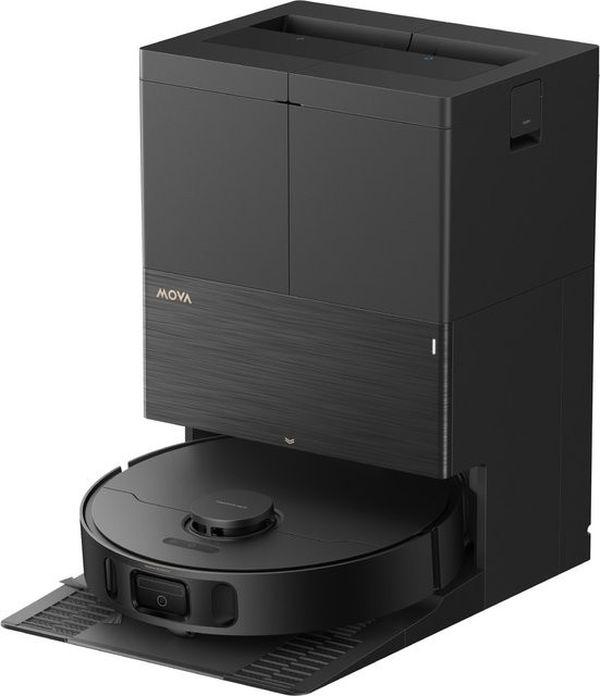 MOVA E50 Pro Ultra Saug- und Wischroboter mit Self-Cleaning-Dock und Heißwasserfunktion in Schwarz - Bild 1