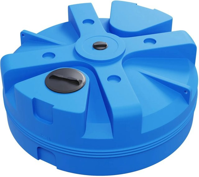 KMND Trinkwasser Wassertank Cistern Blau, Volumen: 3000 l - Bild 1