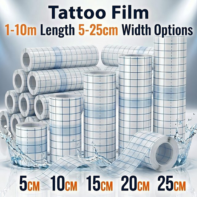 TRUE STAR Tattoo-Heilfolie Rolle, Wasserdicht, Atmungsaktiv, PU-Folie - Bild 1