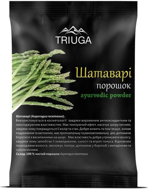 TM Triyuga Shatavari Ayurvedisches Puder, 50 g, Unisex - Bild 1